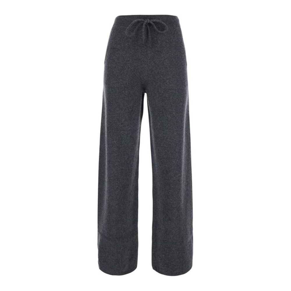 Max Mara Women Fiabe Pants With Pockets And Gray Hem For Women